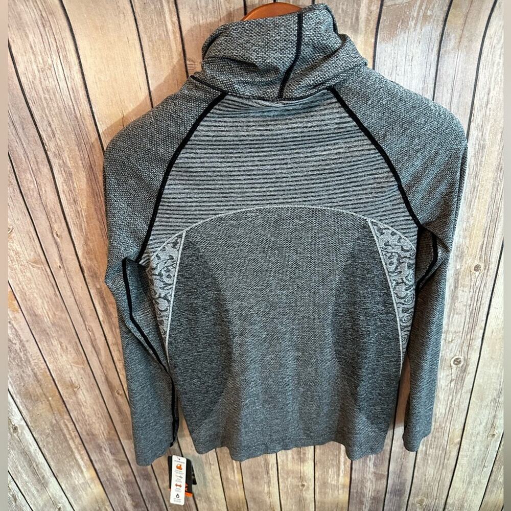 RBX Active grey pullover, women size M, NWT cowl neck - Picture 7 of 11